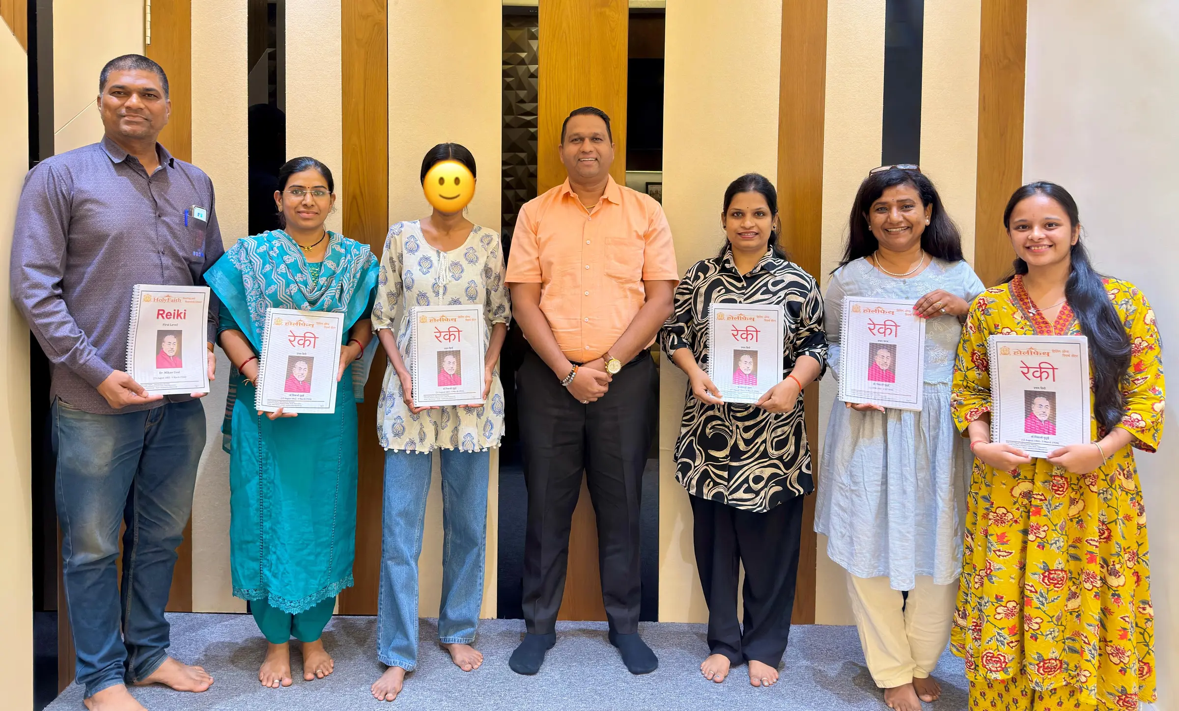 HolyFaith Reiki workshop group