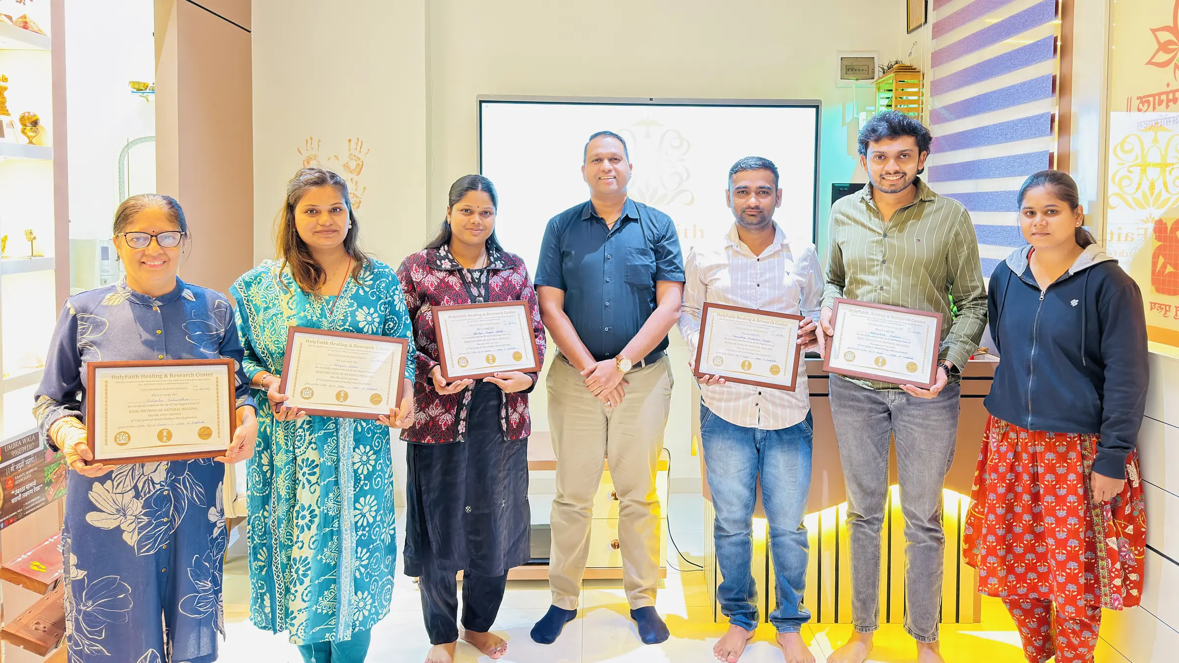 HolyFaith Reiki certification group