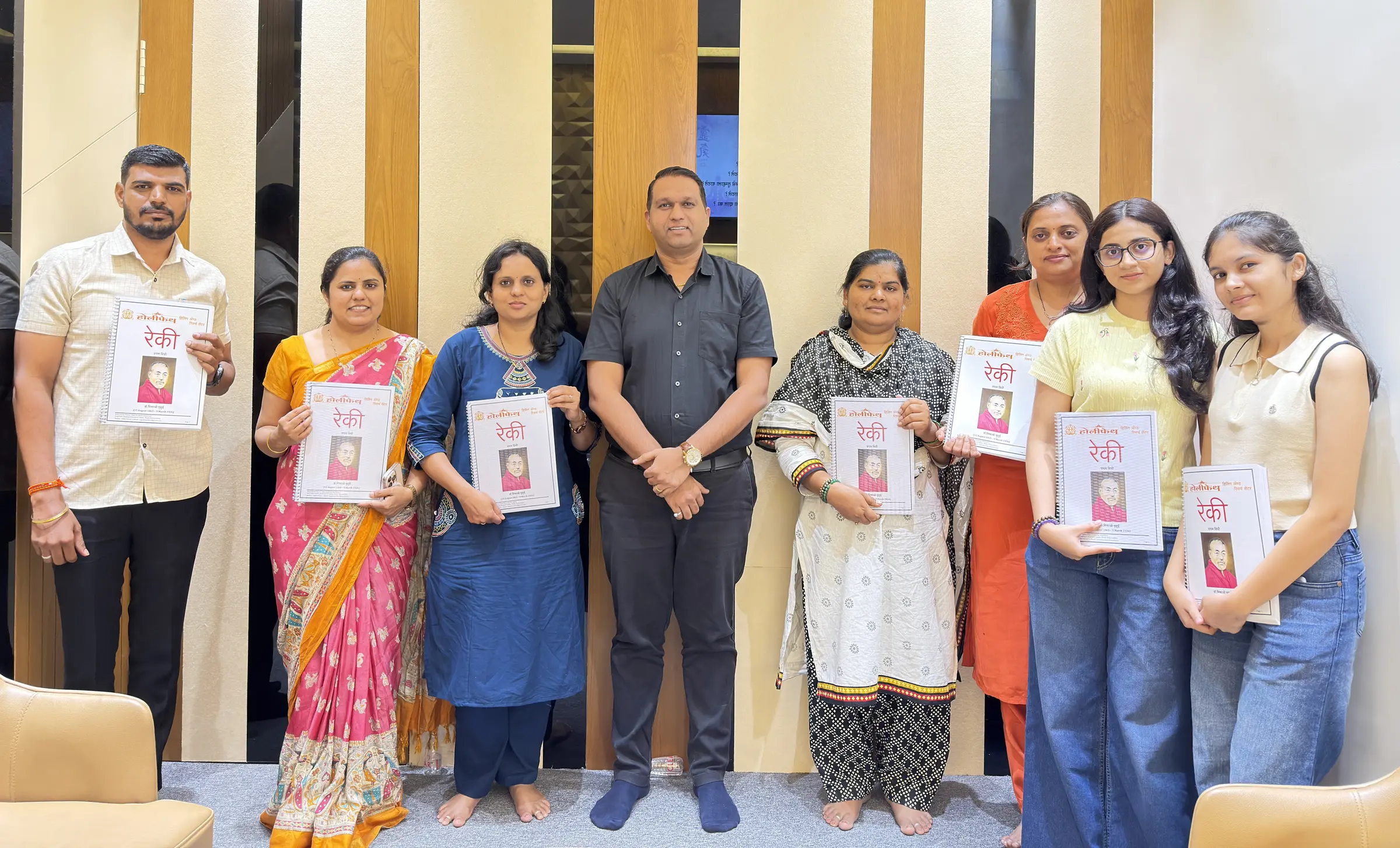 HolyFaith Reiki students after workshop completion